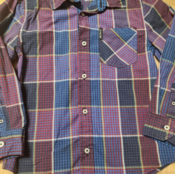 Boys Ben Sherman‎ plaid button down shirt size 6 - Picture 7 of 8